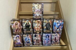 箱難 未開封　全11種 ワンピース ONE PIECE GRANDLINE グラメン フィギュア 15th Edition 麦わらの一味 まとめ売り DXF ②