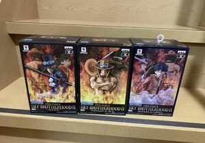 未開封 ワンピース ONE PIECE BROTHERHOOD ブラザーフッド ルフィ エース サボ 3兄弟 フィギュア GRANDLINE グラメン DXF まとめ売り③