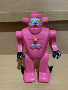 マルサン ウルトラ怪獣シリーズ 人間ロボット NO.1 ピンク ソフビ フィギュア 24321 5501
