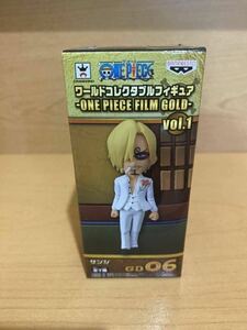 未開封 ワンピース ワールドコレクタブルフィギュア ワーコレ ONE PIECE vol.1 サンジ FILM GOLD 710