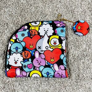 【週末割引き】【ハンドメイド】BT21 ポーチ