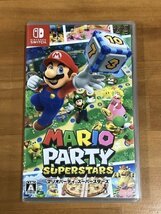 【動作良好品】 ニンテンドー スイッチ マリオパーティ スーパースターズ　スイッチソフト【送料無料】_画像1