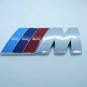 BMW Mスポーツ エンブレム シルバー