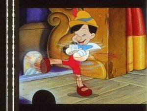  Pinocchio 35mm плёнка woruto Disney Dick Jones ji minnie kli Kett ze домашнее животное karu Logo roti оригинальное произведение * продолжение 5 koma PINOCCHIO
