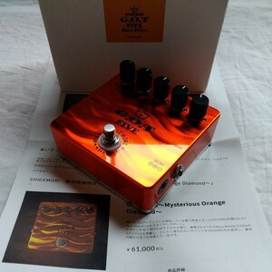 SHIGEMORI G.O.TFIVE 25台限定モデル Bass Overdrive