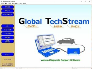 2023年　18.00.008 TOYOTA＆LEXUS 故障診断機 GTS VCX NANO OBD2 VXDIAG techstream トヨタ　レクサス　40 アルファード　60 プリウス