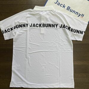 送料無料ジャックバニーbyパーリーゲイツ背面JACK BUNNYポロシャツCOOLFREE速乾カノコ通気性DRY紫外線CUT軽量STRETCHうさぎ付(お買得7)新品