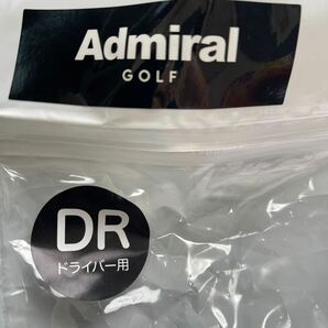 送料無料Admiral GOLFアドミラルモノグラムBIGLOGOヘッドカバーDR460cc対応ユニオンジャック英国旗モチーフ抜け防止保護素材tricolore新品の画像8