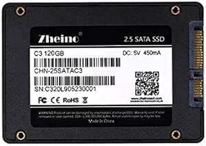 Zheino SATA SSD 120GB 内蔵SSD C3 2.5インチ 7mm厚 3D Nand 採用 SATA3 6Gb/s