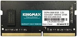 KINGMAX ノートPC用 メモリ DDR4-2666MHz (2133・2400対応) (PC4-21300) 8GB x 1