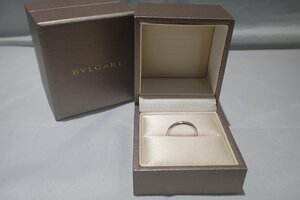 [ clock .] secondhand goods BVLGARI BVLGARY feti ring 1P diamond pt950 #48 3.6g reference regular price Y207,900- 348623 box tax not included free shipping 