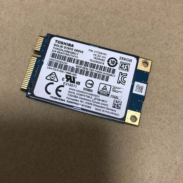 18046 SSD mSATA 東芝 Toshiba TOSHIBA 256GB