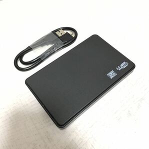 1320 外付けHDD 外付けハードディスク USB SATA ドライブケース ポータブル HDDケース 500GB 2.5インチの画像1