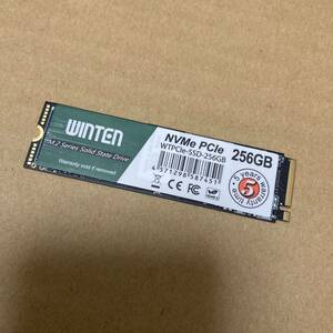 SSD WINTEN PCIe 256GB M2 m.2 M.2 2280 未使用に近い　NVMe