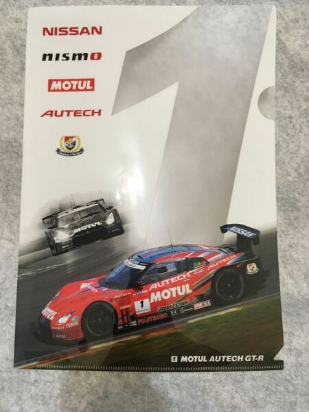 【中古】 クリアファイル SUPER GT GT-R Autech nismo NISSAN