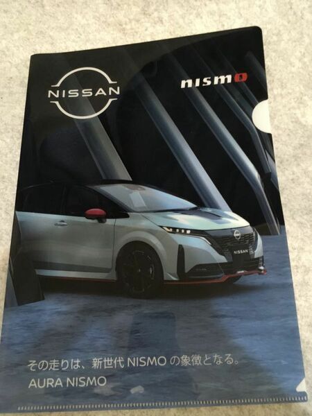 【中古】 クリアファイル 日産 nismo ノート オーラ ニスモ