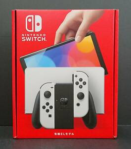 ◎1円スタート！『未使用』任天堂 Nintendo Switch 有機ELモデル『ホワイト』本体④