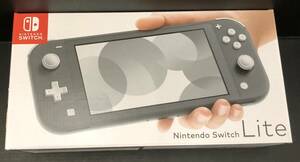 ◎ 未使用!!　Nintendo Switch Lite本体　グレー　1円スタート