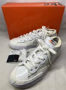 ■ sacai × Nike Blazer Low White Patent Leather サカイ × ナイキ ブレーザー ロー ホワイト パテント レザー DM6443-100 ●240517