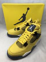 ■未使用 Nike Air Jordan 4 Tour Yellow AJ4 ナイキ エアジョーダン4 ツアーイエロー CT8527-700 27cm ●240512_画像1