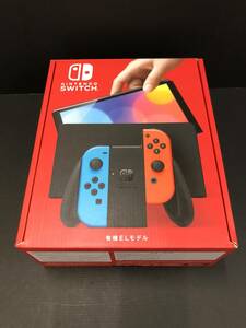 ◎ 未使用 Nintendo Switch本体 (有機ELモデル) Joy-Con(L)ネオンブルー/(R)ネオンレッド