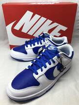 ■未使用 NIKE DUNK LOW RETRO RACER BLUE ナイキ ダンク ロー レトロ レーサー ブルー DD1391-401 27.5cm ●240511_画像1