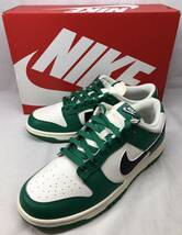 ■未使用 NIKE DUNK LOW SE LOTTERY PALE IVORY ナイキ ダンクロー ロッタリー ペールアイボリー マラカイト DR9654-100 27.5cm ●240511_画像1