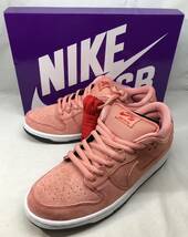 ■未使用 Nike SB Dunk Low Pink Pig ナイキ SB ダンク ロー ピンクピグ CV1655-600 27.5cm ●240514_画像1