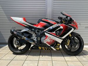 北海道発 GSX-R1000 K3 レーサー 書類無 社外パーツ色々 スペアホイール前後 ノーマルパーツ有り 練習用 パーツ取りにも！