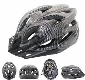 自転車 ヘルメット 大人用 耐衝撃 高通気性 サイクリングヘルメット 超軽量 ロードバイクヘルメット サンバイザー付き