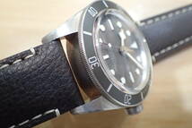 2022年正規 ◆TUDOR/チューダー ブラックベイ フィフティエイト 925◆ベルト美品 79010SG シルバー製 自動巻きメンズ腕時計_画像9