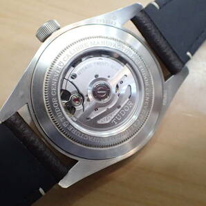 2022年正規 ◆TUDOR/チューダー ブラックベイ フィフティエイト 925◆ベルト美品 79010SG シルバー製 自動巻きメンズ腕時計の画像4