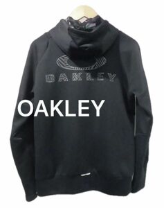 OAKLEY フルジップパーカー薄手（メンズMサイズ）