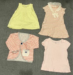 女の子 半袖 GAP ベビー服 子供服 キッズ服　半袖　ワンピース