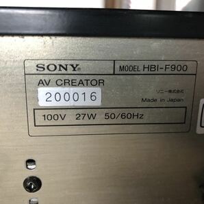 SONY ソニー MSX2 HBI-F900 AVクリエーター ジャンク品の画像8