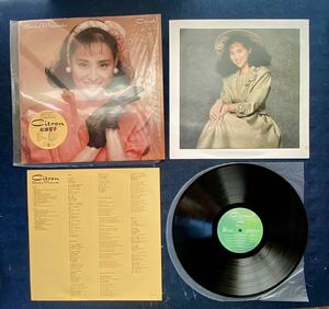 松田聖子 レコード LP アナログ Citron シトロ ン 最後のレコード作品 28KH-5040 希少 当時物 送料込み