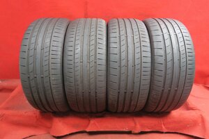 【1290R】タイヤ 4本* 225/40R18 continantal contisportcontact 5 2015年 送料無料