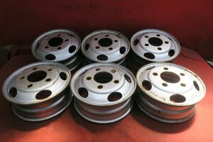 【L42】ホイール 6本* (スチール) TOPY DFTA 120-9 TCR 17.5×6.00 5穴 PCD ?? +?? 送料無料