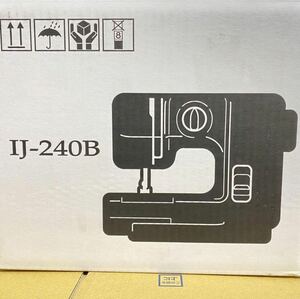 [ new goods unopened ] Janome IJ-240B black compact electric sewing machine 