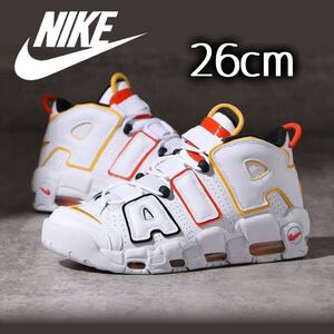 美品希少! NIKE AIR MORE UPTEMPO レイガンズ 26cm ナイキ エア モアアップテンポ モアテン 完売 dd9223-100 airmax vapormax ジョーダン