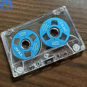 【未使用】カセットテープ５５分(ケース付) オープンリールタイプ ずとまよ ノーマルポジション ティアック タイプ ブルーの画像1