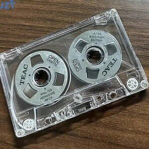 【未使用】カセットテープ５５分(ケース付) オープンリールタイプ ずとまよ ノーマルポジション ティアック タイプ シルバーの画像1