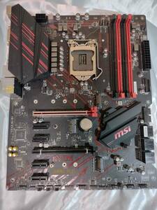 中古動作品：MSI Z390 GAMING PLUS