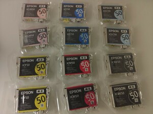 EPSON 純正インクカートリッジ IC6CL50　6色セット×2 未使用品