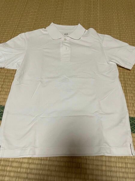 ユニクロ ポロシャツ ホワイト Sサイズ