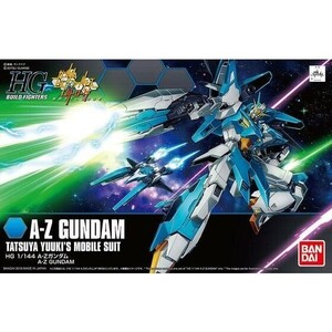 未組立 HGBF 1/144 A-Zガンダム ガンプラ バンダイ Amazon限定 ガンダムビルドファイターズ バトローグ