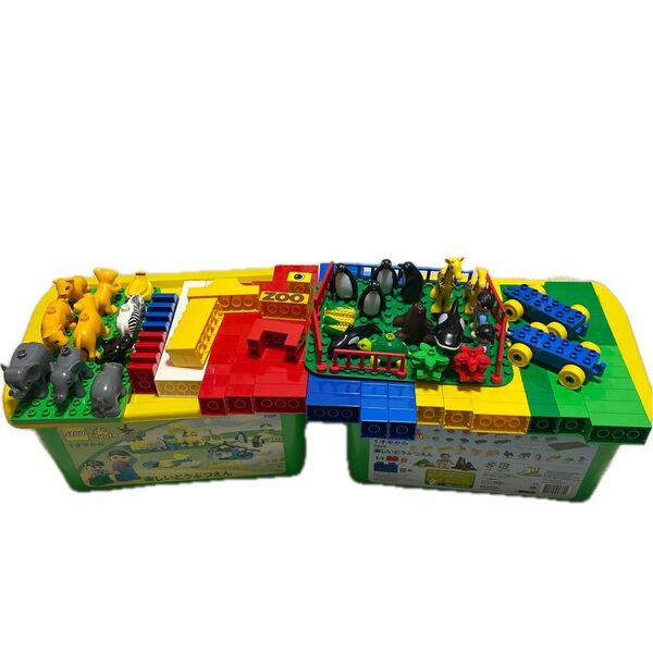おもちゃ ブロック　LEGO 楽しいどうぶつえん　1才半から　2セット