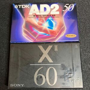 TDK AD2 SONY XⅡ ハイポジ カセット カセットテープ