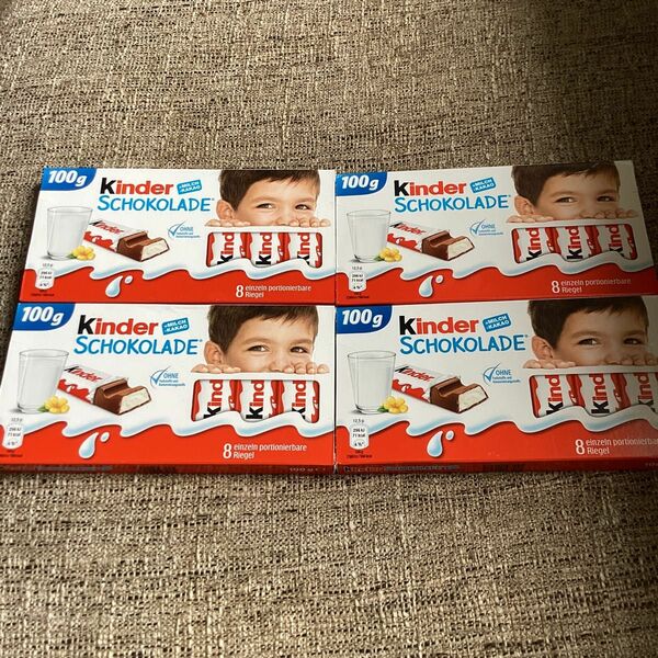 Kinder Chocolate x4