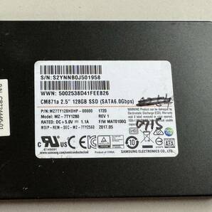 SAMSUNG SSD 128GB【動作確認済み】0715 の画像1